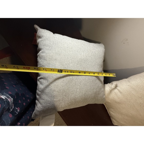 St. Nicholas Square Classic Snowman  & Christmas Tree (2)Throw Pillows 14x14 - Picture 6 of 6